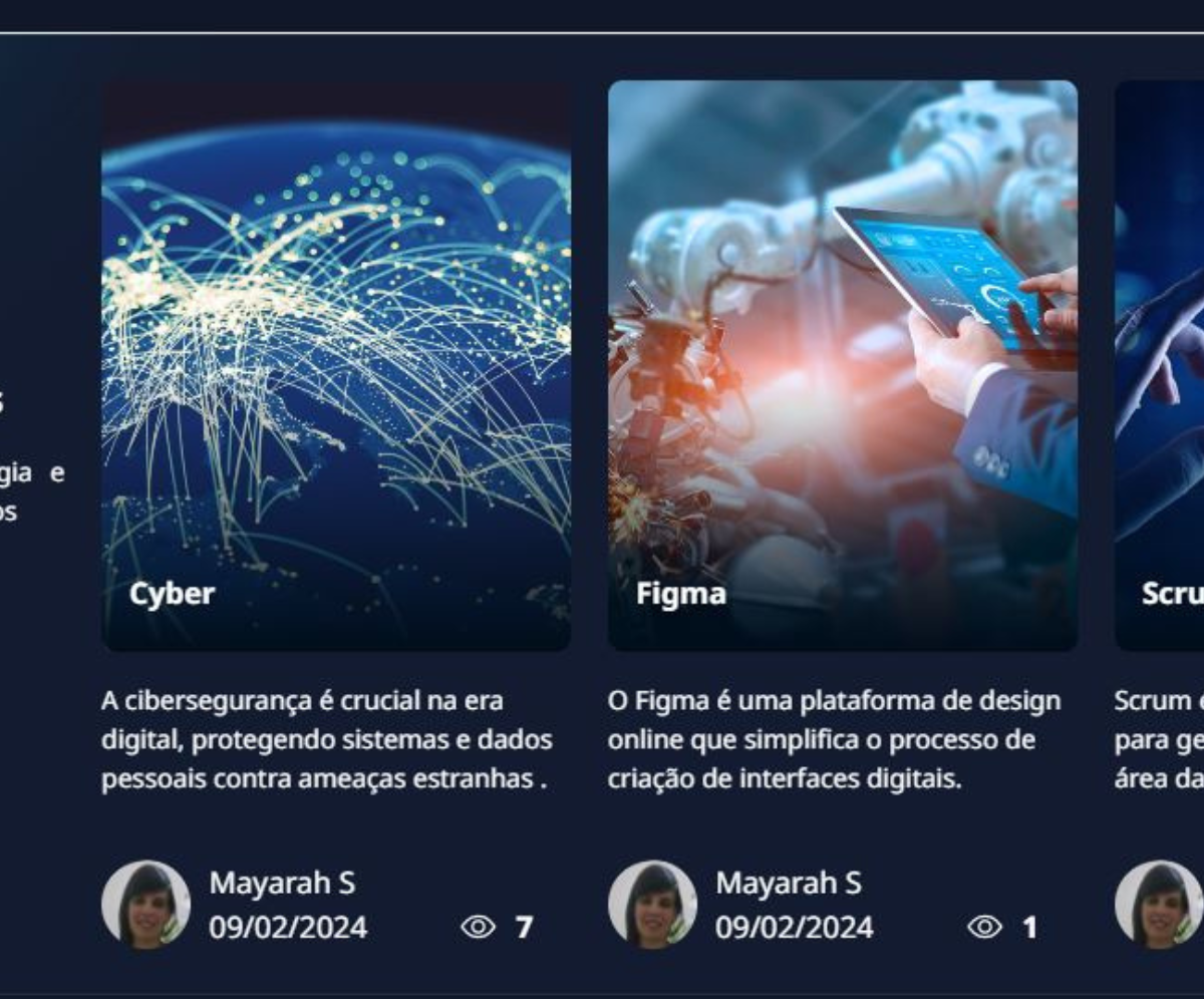 screenshot of learning platform website with different courses